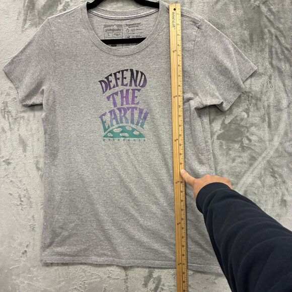 Patagonia Men's L Responsibili-Tee T Shirt Gray Graphic Outdoors Hiking - Picture 3 of 5